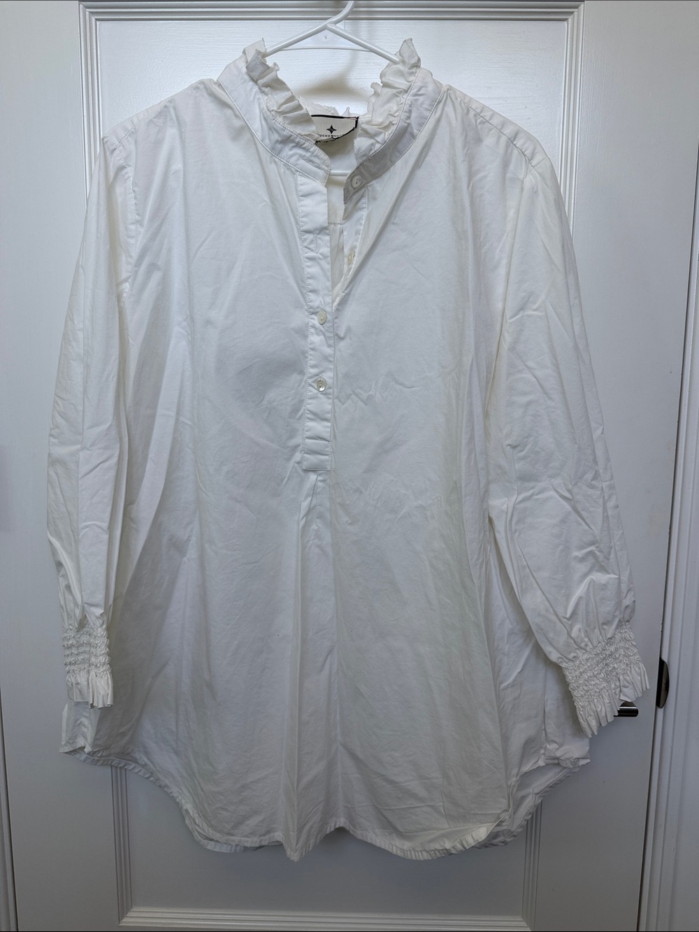 Tuckernuck Teagan Ruffle-Collar Popover